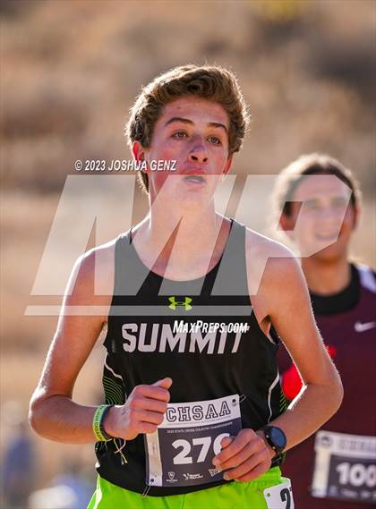 Thumbnail 2 in CHSAA 4A Cross Country Final photogallery.