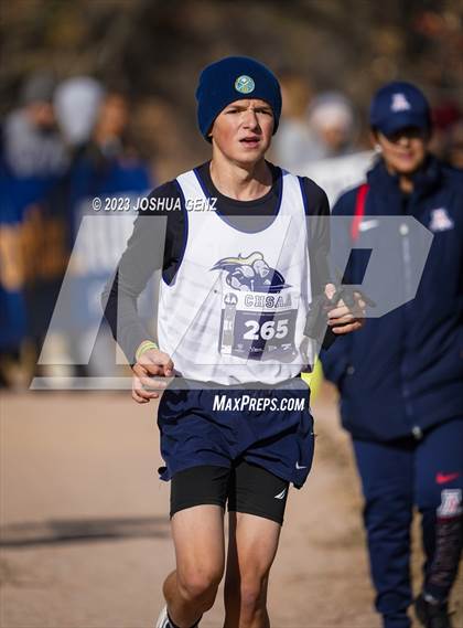 Thumbnail 1 in CHSAA 4A Cross Country Final photogallery.