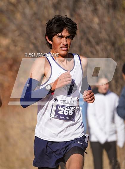 Thumbnail 2 in CHSAA 4A Cross Country Final photogallery.