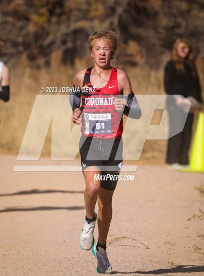 Thumbnail 3 in CHSAA 4A Cross Country Final photogallery.