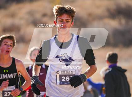 Thumbnail 1 in CHSAA 4A Cross Country Final photogallery.