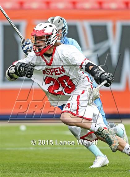 Thumbnail 2 in Aspen vs. Valor Christian (CHSAA 4A Championship) photogallery.