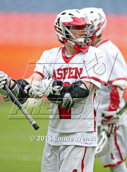 Thumbnail 2 in Aspen vs. Valor Christian (CHSAA 4A Championship) photogallery.