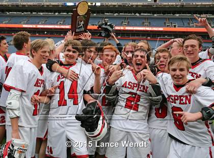 Thumbnail 3 in Aspen vs. Valor Christian (CHSAA 4A Championship) photogallery.