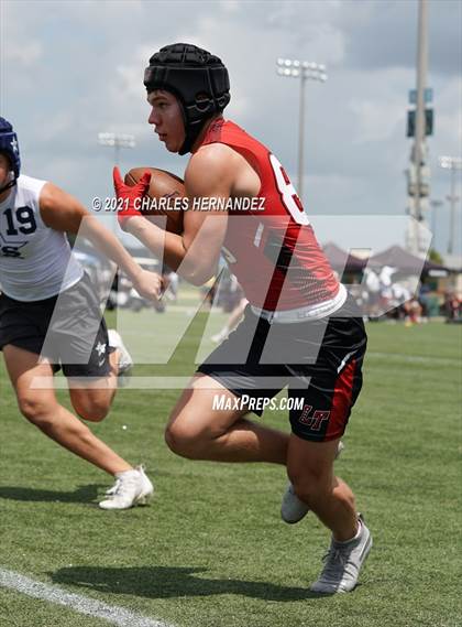 Thumbnail 1 in Lone Star vs. Lake Travis (Texas State 7-on-7 Tournament) photogallery.