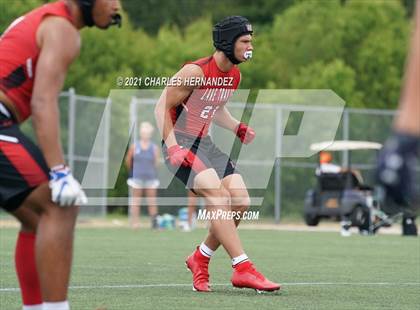 Thumbnail 3 in Lone Star vs. Lake Travis (Texas State 7-on-7 Tournament) photogallery.