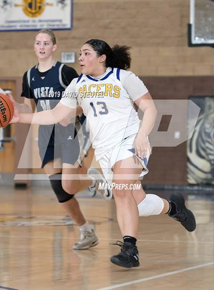 Thumbnail 3 in Vista del Lago vs. Grant (Lincoln Invitational) photogallery.