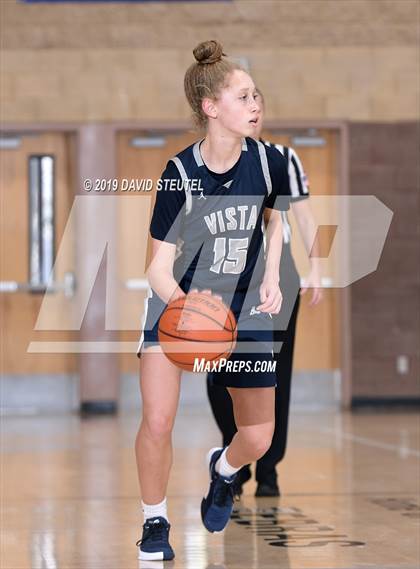 Thumbnail 2 in Vista del Lago vs. Grant (Lincoln Invitational) photogallery.