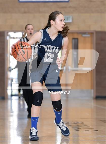 Thumbnail 1 in Vista del Lago vs. Grant (Lincoln Invitational) photogallery.