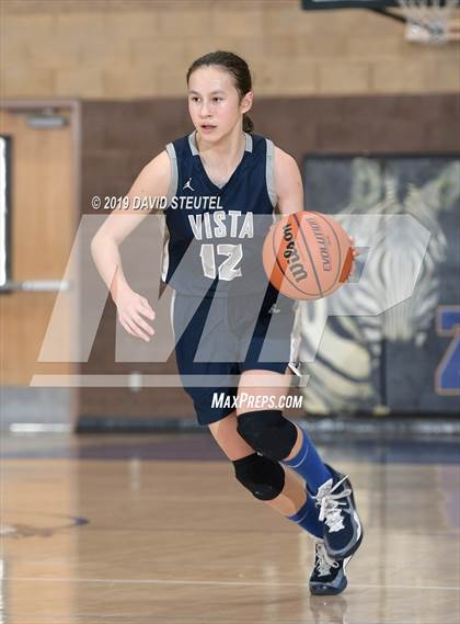 Thumbnail 2 in Vista del Lago vs. Grant (Lincoln Invitational) photogallery.