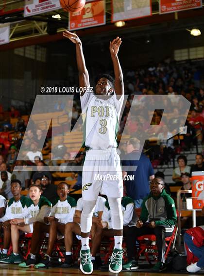 Thumbnail 1 in Long Beach Poly vs. Sierra Canyon (Nike Extravaganza) photogallery.