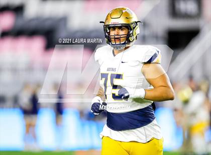 Thumbnail 1 in St. Thomas Aquinas vs. Tampa Bay Tech (FHSAA 7A Final) photogallery.
