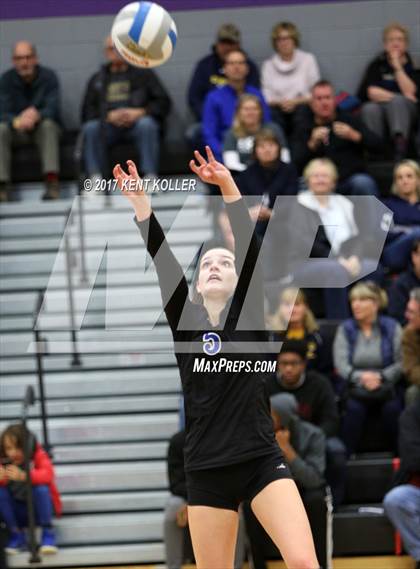 Thumbnail 1 in Stoney Creek vs Marian (MHSAA Regional Semifinal) photogallery.