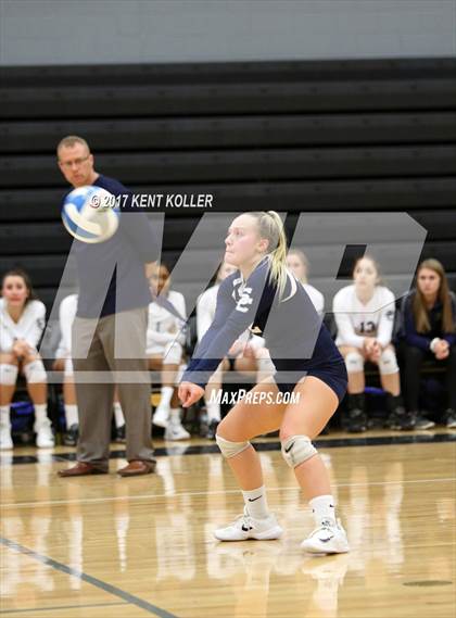 Thumbnail 1 in Stoney Creek vs Marian (MHSAA Regional Semifinal) photogallery.