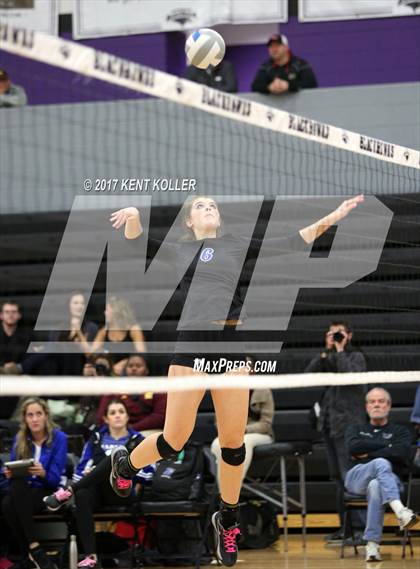 Thumbnail 2 in Stoney Creek vs Marian (MHSAA Regional Semifinal) photogallery.