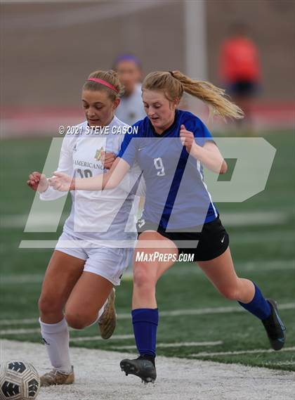 Thumbnail 1 in Rio Americano vs University Prep (Rocklin/Whitney Invitational) photogallery.