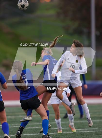 Thumbnail 1 in Rio Americano vs University Prep (Rocklin/Whitney Invitational) photogallery.