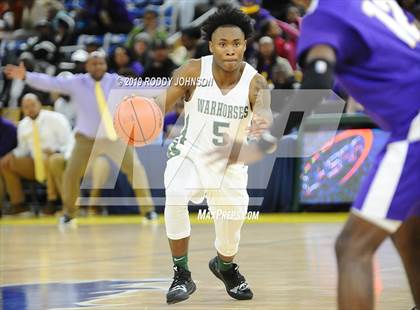 Thumbnail 3 in Peabody vs. Wossman (LHSAA 3A Marsh Madness Final) photogallery.