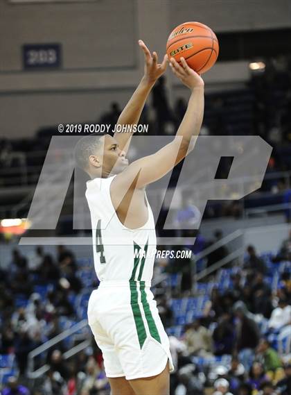 Thumbnail 3 in Peabody vs. Wossman (LHSAA 3A Marsh Madness Final) photogallery.