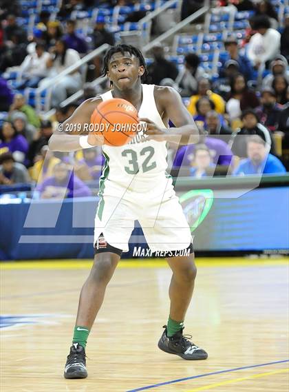 Thumbnail 3 in Peabody vs. Wossman (LHSAA 3A Marsh Madness Final) photogallery.