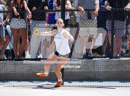 Thumbnail 3 in CHSAA 4A Final (Discus) photogallery.