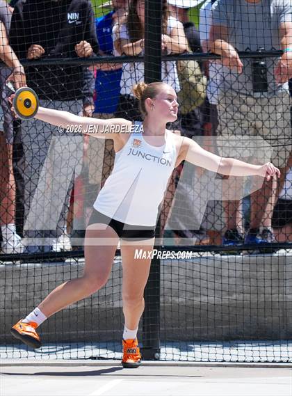 Thumbnail 2 in CHSAA 4A Final (Discus) photogallery.