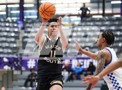 Thumbnail 2 in Maize South vs. Bryant (Hoopin on the Hill) photogallery.