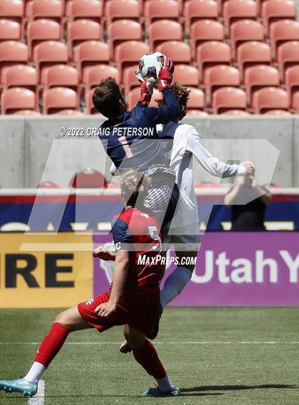 Thumbnail 2 in Ridgeline vs. Crimson Cliffs (UHSAA 4A Final) photogallery.
