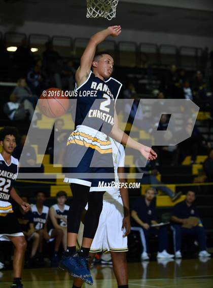 Thumbnail 3 in Long Beach Poly vs. Rancho Christian (The Classic at Damien) photogallery.