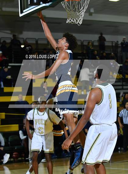 Thumbnail 3 in Long Beach Poly vs. Rancho Christian (The Classic at Damien) photogallery.