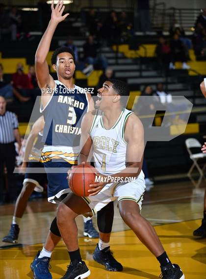 Thumbnail 3 in Long Beach Poly vs. Rancho Christian (The Classic at Damien) photogallery.
