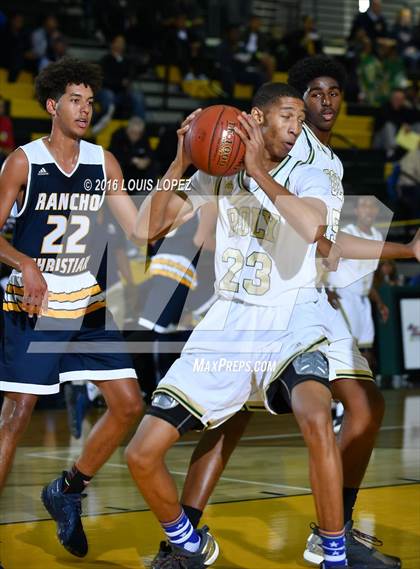 Thumbnail 1 in Long Beach Poly vs. Rancho Christian (The Classic at Damien) photogallery.
