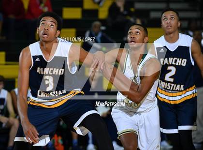 Thumbnail 3 in Long Beach Poly vs. Rancho Christian (The Classic at Damien) photogallery.