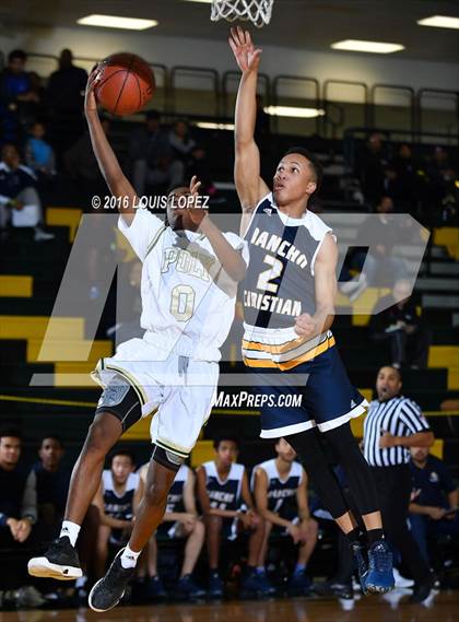 Thumbnail 1 in Long Beach Poly vs. Rancho Christian (The Classic at Damien) photogallery.