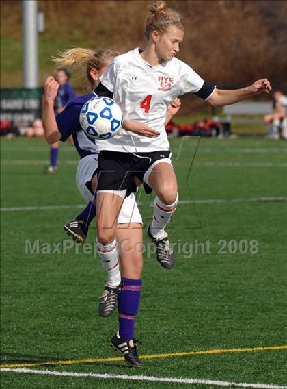Thumbnail 1 in Rye vs. Cortland (NYSPHSAA Class A Semifinal) photogallery.