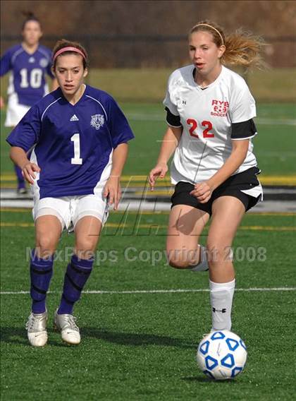 Thumbnail 2 in Rye vs. Cortland (NYSPHSAA Class A Semifinal) photogallery.
