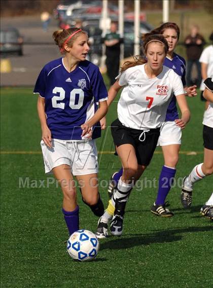 Thumbnail 1 in Rye vs. Cortland (NYSPHSAA Class A Semifinal) photogallery.