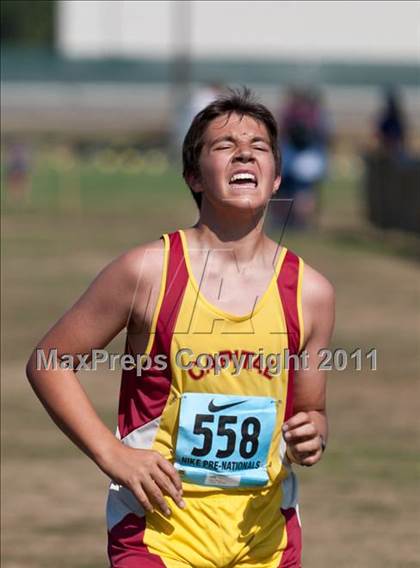 Thumbnail 3 in Nike XC Pre-Nationals (Boys) photogallery.
