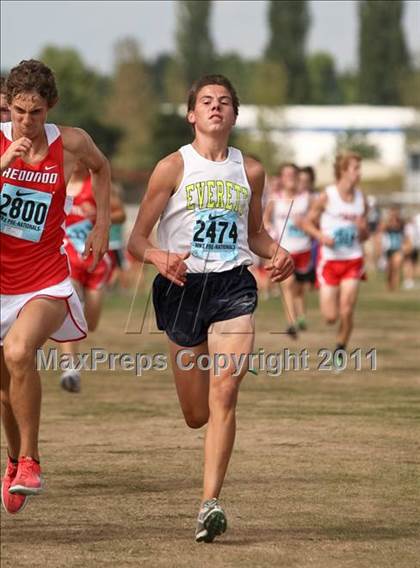 Thumbnail 3 in Nike XC Pre-Nationals (Boys) photogallery.