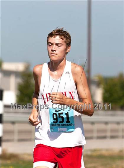 Thumbnail 3 in Nike XC Pre-Nationals (Boys) photogallery.