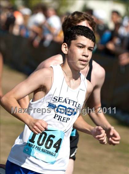 Thumbnail 2 in Nike XC Pre-Nationals (Boys) photogallery.