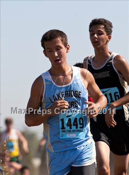 Thumbnail 3 in Nike XC Pre-Nationals (Boys) photogallery.