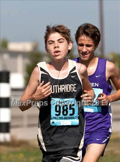 Thumbnail 2 in Nike XC Pre-Nationals (Boys) photogallery.