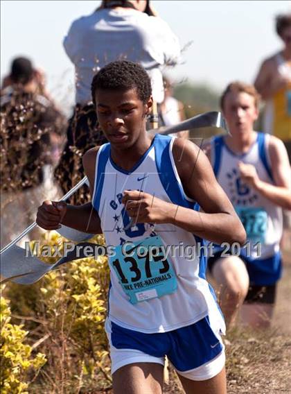 Thumbnail 2 in Nike XC Pre-Nationals (Boys) photogallery.