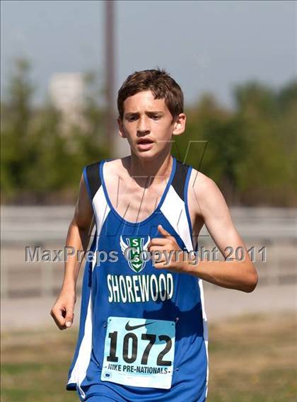 Thumbnail 2 in Nike XC Pre-Nationals (Boys) photogallery.