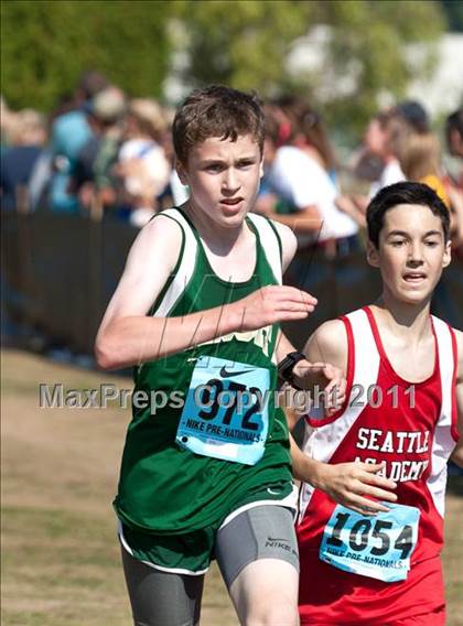 Thumbnail 3 in Nike XC Pre-Nationals (Boys) photogallery.