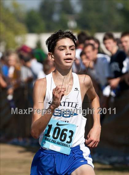 Thumbnail 3 in Nike XC Pre-Nationals (Boys) photogallery.