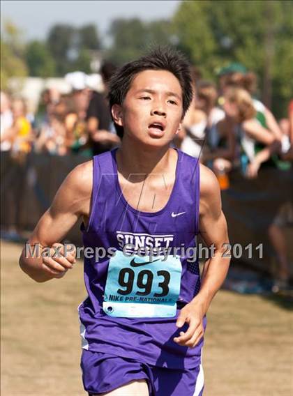 Thumbnail 3 in Nike XC Pre-Nationals (Boys) photogallery.