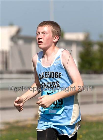 Thumbnail 2 in Nike XC Pre-Nationals (Boys) photogallery.