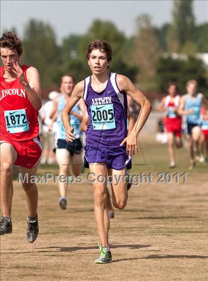 Thumbnail 2 in Nike XC Pre-Nationals (Boys) photogallery.
